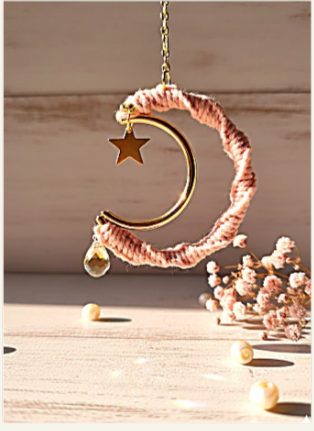 Petite création bien-être lune et étoile